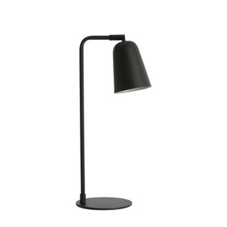 Light & Living Light & Living - L&aacute;mpara De Mesa - Salomo - Negro - Metal