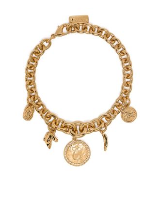 Chloé Chloé schakelarmband met bedels - Goud