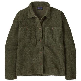 Patagonia Reclaimed Sweater Shirt Jacket Freizeitjacke f&uuml;r Damen | oliv