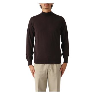 FILIPPO DE LAURENTIIS Truien & Vesten, Heren, Bruin, XL, Lupetto