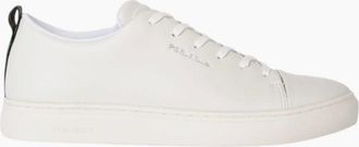 Paul Smith Mens PS Paul Smith Lee White Tape Trainers 01 WHITE - Size: 10