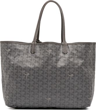 Goyard Pre-owned Womens Goyardine Saint Louis Pm - Grey Textile - One Size