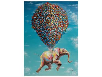 Schubiger M&ouml;bel Bild Fliegender Elefant 40x60 cm