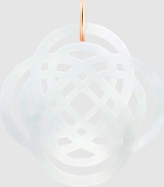 Ginette NY Pendentif Purity Nacre Blanche Or Rose