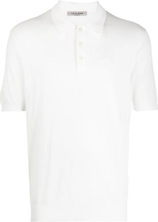 La Fileria Short-sleeve Cotton Polo Shirt