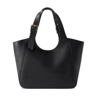 Furla Tassen, Dames, Zwart, ONE Size, Leer, Dora M Tote