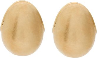 Jacquemus Les Boucl&eacute;s Raisin Brushed Drop Earrings - Gold - One Size