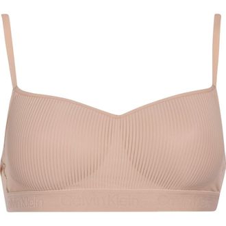 Calvin Klein Sensual Sheer Wire Free Bra in Cedar at Nordstrom Rack, Size Medium
