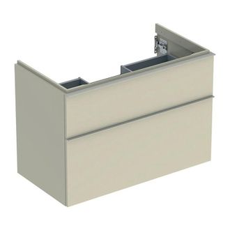 Keramag Keramag - Geberit Icon Mueble Bajo Lavabo, 2 Cajones, 88,8x61,5x47,6 Cm