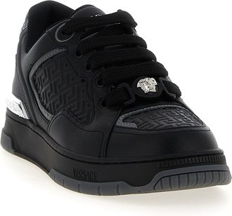 Versace Biggie Basket Sneaker - Black