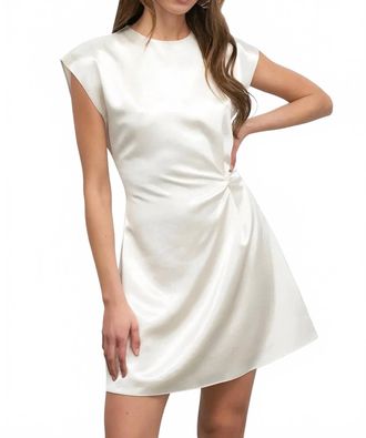 Greylin Wilson Mini Dress In Pearl