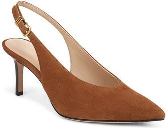Veronica Beard Luciana Slingback Pump in Tobacco Brown at Nordstrom, Size 9.5