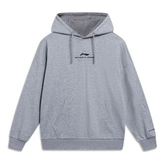 Li-Ning Anything Is Possible Graphic Hoodie Grey AWDT597-3