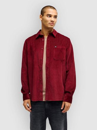 Quiksilver Smoke Trail Cord Shirt rood