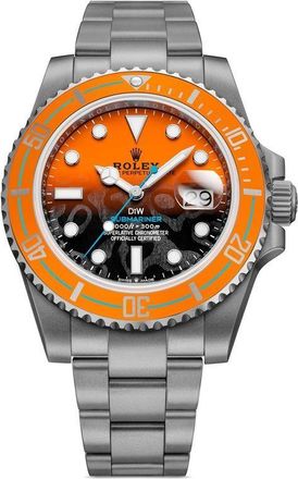 Designa Individual Submariner Persimmon 41mm - unisex - stainless steel/Oystersteel - One Size - Grey