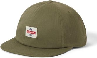 Brixton Pinnacle High Profile Snapback Cap - Unisex | oliv