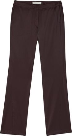 Our Legacy Poise Straight-leg Trousers - Dark Brown - 36 (UK8 / S)