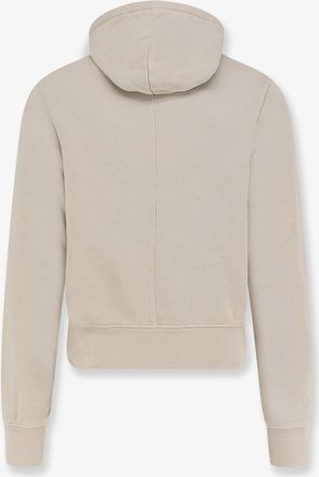Entire studios Unisex Standard Hood Cotton Sweatshirt Beige Sweatshirts Sweater