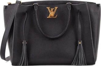 Louis Vuitton Lockmeto Handbag Leather satchel - Nero