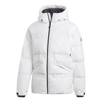 adidas Cold.Rdy Jkt Outdoor Sport Hood Down Jacket Male White GF0061