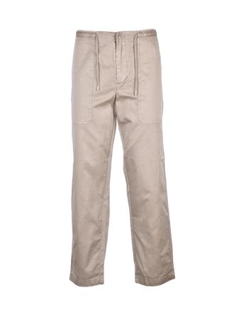 Replay Taupe Straight-Leg Pants