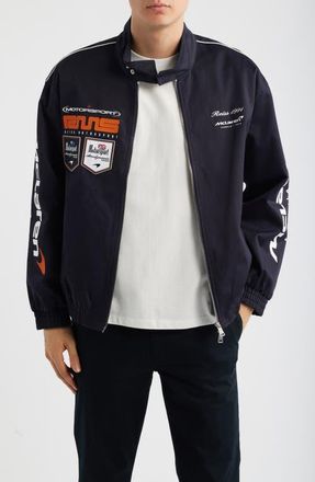 Reiss McLaren F1 Mercer Jacket in Navy at Nordstrom, Size Xx-Large