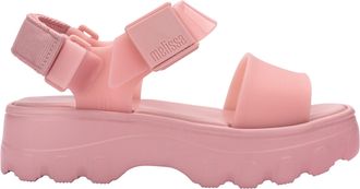 Melissa Womens Kick Off Sandal Pink/Pink - Size UK 3