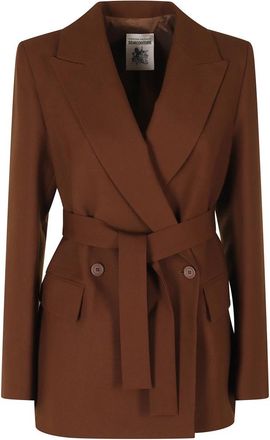 Semicouture Allison Jas - Dames - Blazers - Bruin - XS - Jassen