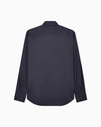 Giorgio Armani Cotton Shirt - Navy