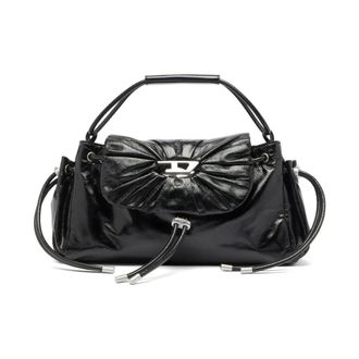Diesel Dames, Tassen, Zwart, Maat: ONE Size Leer