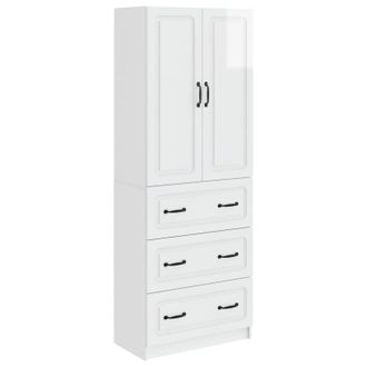 vidaXL Juego De Armarios 2 Uds. 66 X 34,5 X 87 Cm Madera De Ingenier&iacute;a Vidaxl