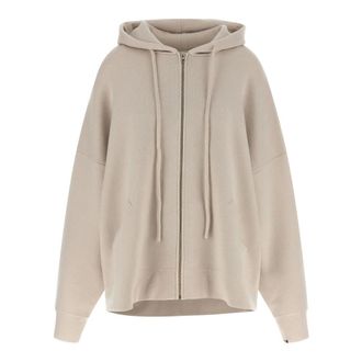 Extreme Cashmere Truien & Vesten, Dames, Beige, ONE Size, Wol, N&deg;460 Donnie Cardigan