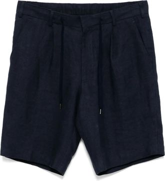 N.Peal Bermuda con coulisse - Blu