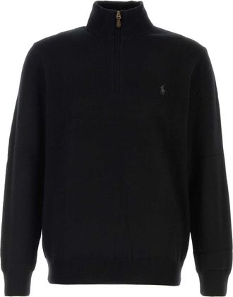 Ralph Lauren Black Wool Sweater