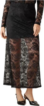 Gestuz Gzleala Rok - Dames - Feestkleedjes - Zwart - XS - Nylon - Kleedjes