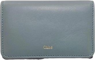 Chlo&eacute; Pre-owned Accessories, female, Blue, Size: ONE SIZE Pre-owned Keycase