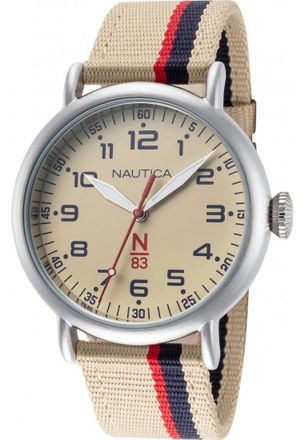 Nautica NAPWLS911 Mens Wakeland Watch - Silver - One Size