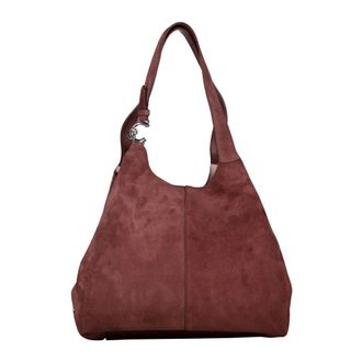 Coccinelle C-Easy Grote Shopper - Dames - Tassen - Rood - Maat: ONE Size Leer