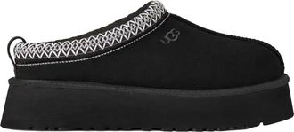 UGG Tazz II Black Smooth Suede Clogs