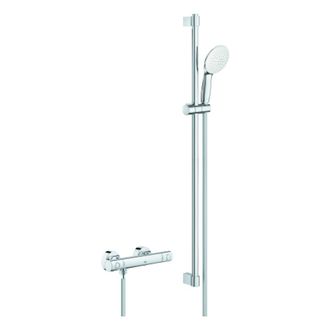 GROHE Grifo De Ducha Termost&aacute;tico Grohtherm 800 C 347691 Con Set De Ducha 900mm Cromo, 34769001