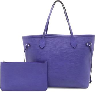 Louis Vuitton Pre-owned Epi Leather Tote Bag - Dames - Vintage Shopper - Paars - ONE Size - Leer - Vintage