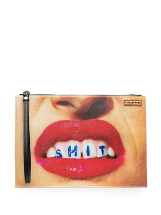 Seletti Lipstick tas - Beige