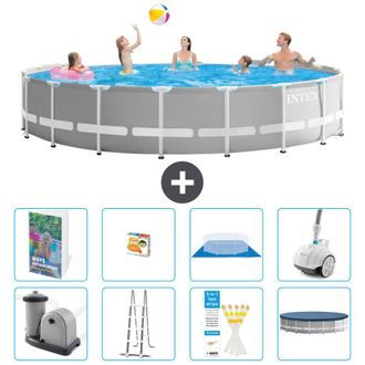 Intex Piscina Prism Frame Redonda - 549x122 Cm - 9-piezas S590