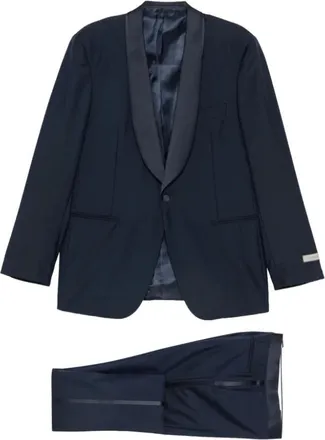 Canali Hombre, Trajes, Azul, Talla: 3XL