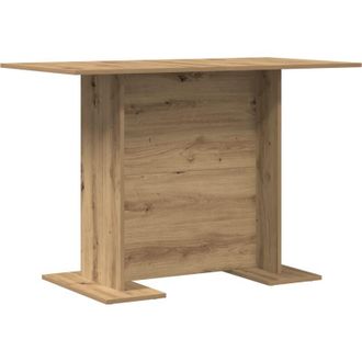 vidaXL Vidaxl - Dining Table Artisan oak 110 x 60 x 75 cm Engineered wood