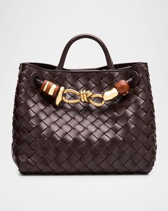 Bottega Veneta Andiamo Small Leather Top-handle Bag