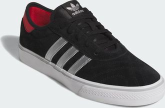 adidas Originals ADIDAS Originals Unisex Adiease Shoes - Black Leather - Size UK 11.5