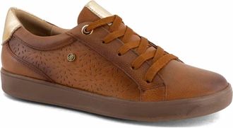 Andrea Womens Casual Sneakers In Brown