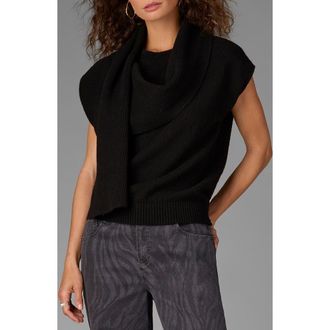 Wit & Wisdom Scarf Sweater in Black at Nordstrom Rack, Size Large