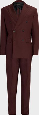 Brioni Men & apos;s Wool Peak Lapel Two-Piece Suit